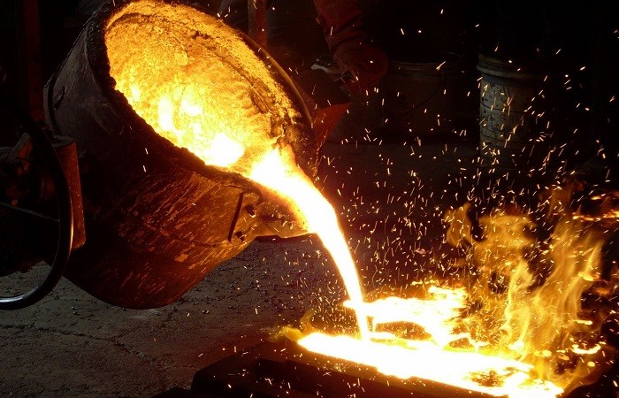عملیات ریخته گری فولاد