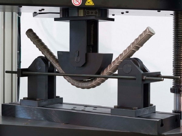 آزمایش تاشدگی میلگرد