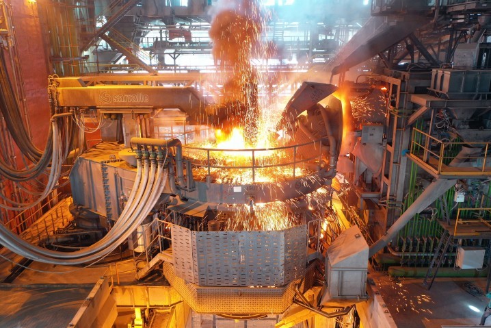 روش کوره‌ی قوس الکتریکی 