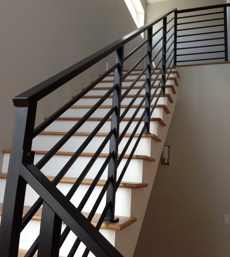 نرده راه پله ساختمان